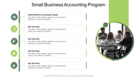 Small Business Accounting Program In Powerpoint And Google Slides Cpb