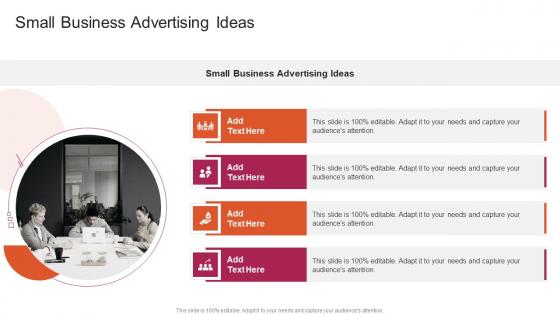 Small Business Advertising Ideas In Powerpoint And Google Slides Cpb