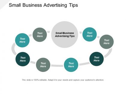 Small business advertising tips ppt powerpoint presentation slides objects cpb
