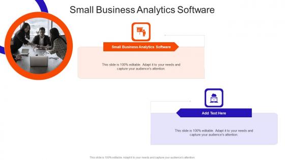 Small Business Analytics Software In Powerpoint And Google Slides Cpb