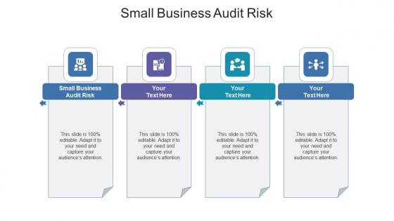 Small business audit risk ppt powerpoint presentation gallery template cpb