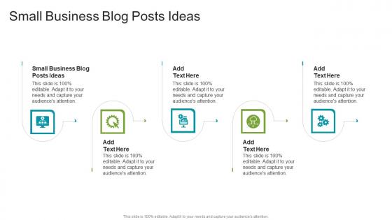 Small Business Blog Posts Ideas In Powerpoint And Google Slides Cpb