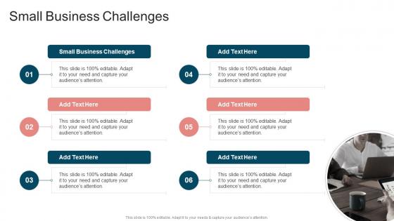 Small Business Challenges In Powerpoint And Google Slides Cpb