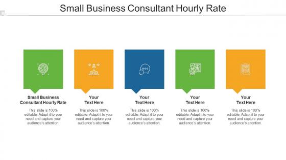 Small Business Consultant Hourly Rate Ppt Powerpoint Presentation Background Images Cpb