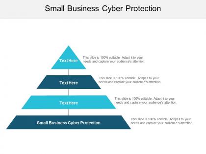 Small business cyber protection ppt powerpoint presentation layouts inspiration cpb