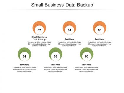 Small business data backup ppt powerpoint presentation download cpb