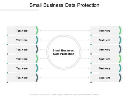 Small business data protection ppt powerpoint presentation diagram ppt cpb