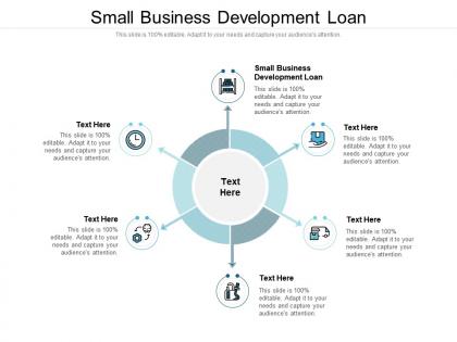 Small business development loan ppt powerpoint presentation gallery mockup cpb