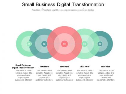 Small business digital transformation ppt powerpoint presentation portfolio rules cpb