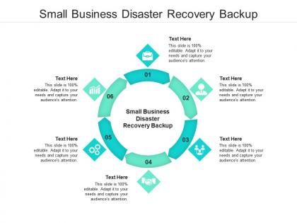Small business disaster recovery backup ppt powerpoint presentation summary model cpb