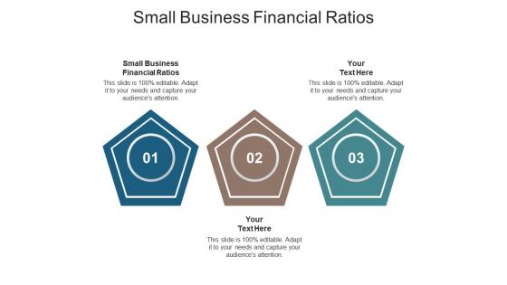 Small business financial ratios ppt powerpoint presentation pictures ideas cpb
