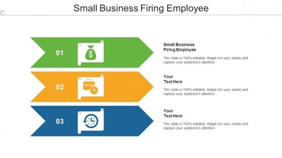 Small Business Firing Employee Ppt Powerpoint Presentation Layouts Outfit Cpb