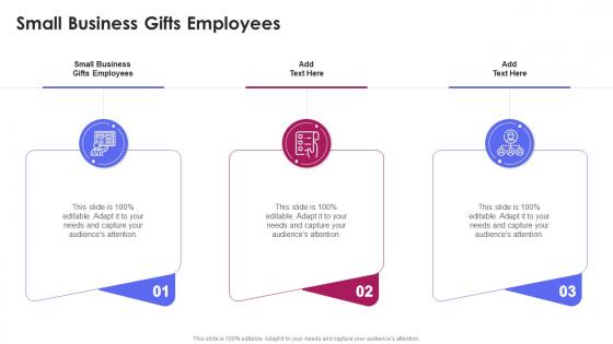 Small Business Gifts Employees In Powerpoint And Google Slides Cpb