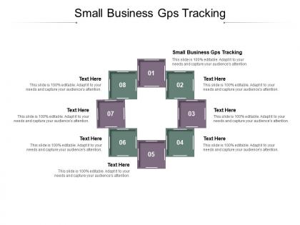 Small business gps tracking ppt powerpoint presentation portfolio cpb