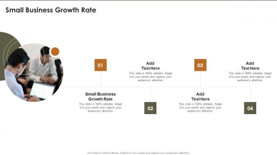 Small Business Growth Rate In Powerpoint And Google Slides Cpb