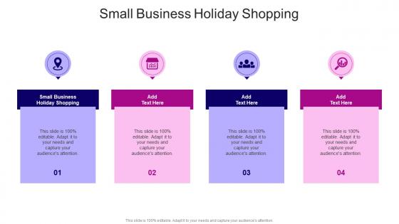 Small Business Holiday Shopping In Powerpoint And Google Slides Cpb