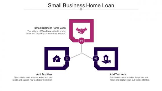 Small Business Home Loan Ppt Powerpoint Presentation Outline Clipart Cpb