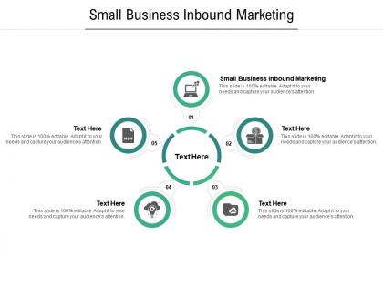 Small business inbound marketing ppt powerpoint presentation file influencers cpb
