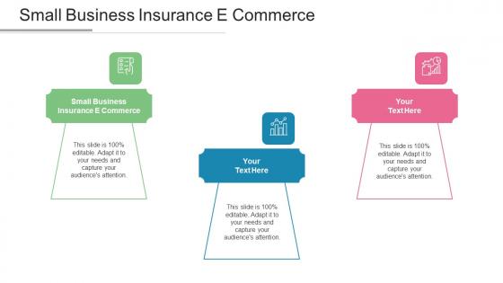 Small Business Insurance E Commerce Ppt Powerpoint Presentation Ideas Structure Cpb