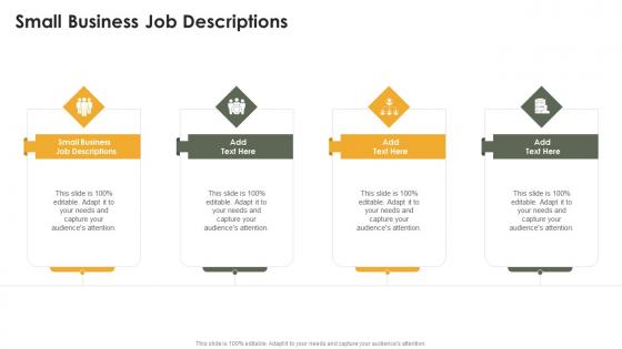 Small Business Job Descriptions In Powerpoint And Google Slides Cpb
