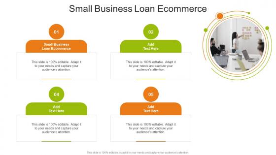 Small Business Loan Ecommerce In Powerpoint And Google Slides Cpb