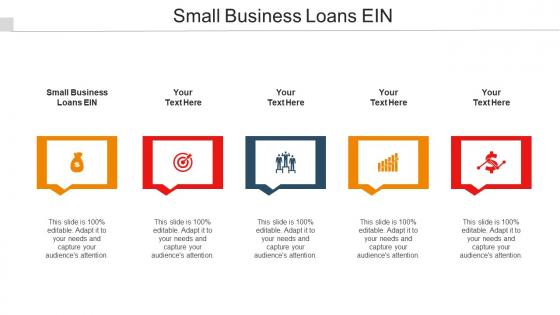 Small Business Loans Ein Ppt Powerpoint Presentation Pictures Gallery Cpb