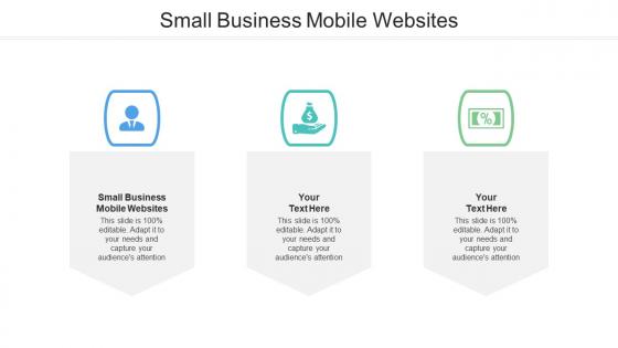 Small Business Mobile Websites Ppt Powerpoint Presentation Summary Graphics Download Cpb