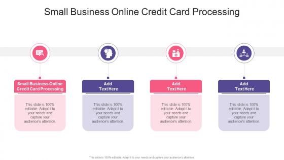 Small Business Online Credit Card Processing In Powerpoint And Google Slides Cpb