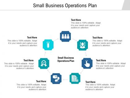 Small business operations plan ppt powerpoint presentation outline microsoft cpb