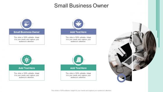 Small Business Owner In Powerpoint And Google Slides Cpb