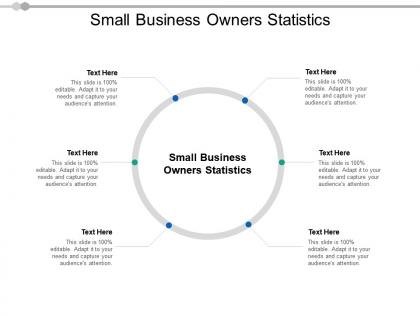 Small business owners statistics ppt powerpoint presentation ideas layout cpb
