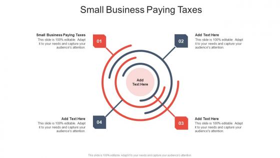 Small Business Paying Taxes In Powerpoint And Google Slides Cpb