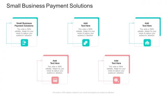 Small Business Payment Solutions In Powerpoint And Google Slides Cpb