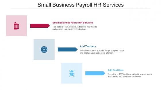 Small Business Payroll HR Services In Powerpoint And Google Slides Cpb