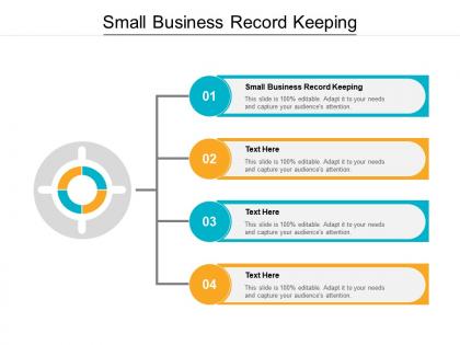 Small business record keeping ppt powerpoint presentation layouts summary cpb