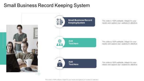 Small Business Record Keeping System In Powerpoint And Google Slides Cpb