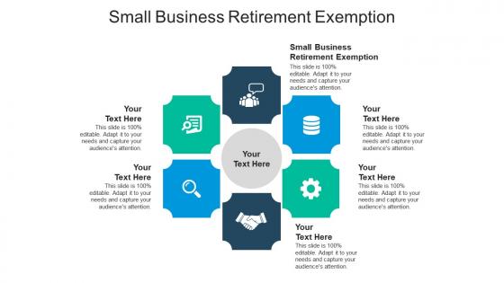 Small business retirement exemption ppt powerpoint presentation inspiration cpb