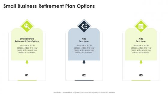 Small Business Retirement Plan Options In Powerpoint And Google Slides Cpb