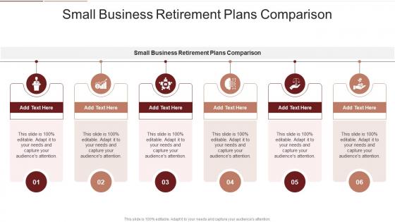Small Business Retirement Plans Comparison In Powerpoint And Google Slides Cpb