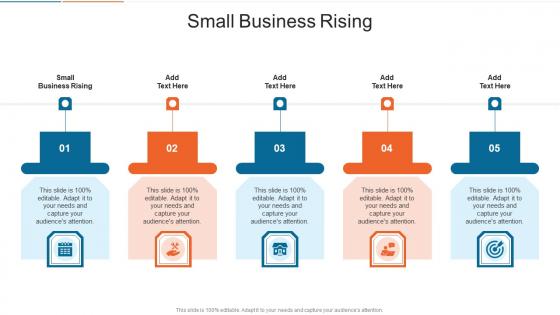 Small Business Rising In Powerpoint And Google Slides Cpb