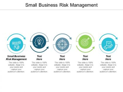 Small business risk management ppt powerpoint presentation layouts good cpb