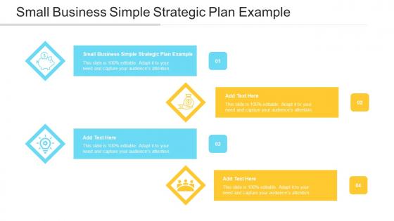 Small Business Simple Strategic Plan Example In Powerpoint And Google Slides Cpb