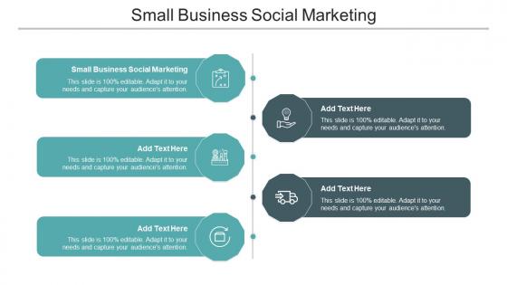 Small Business Social Marketing Ppt Powerpoint Presentation Icon Example Cpb