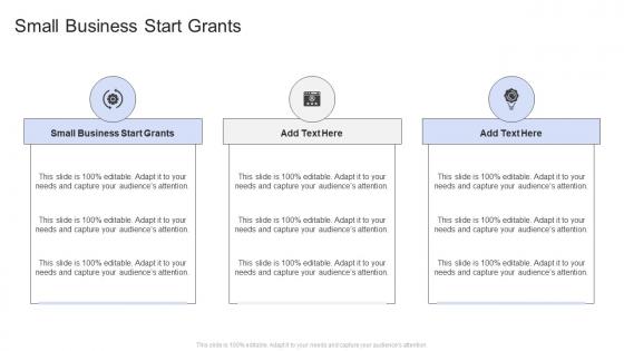 Small Business Start Grants In Powerpoint And Google Slides Cpb