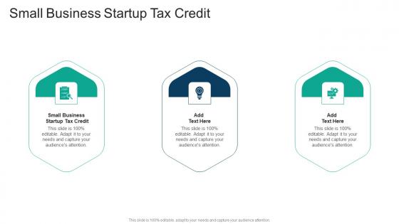 Small Business Startup Tax Credit In Powerpoint And Google Slides Cpb