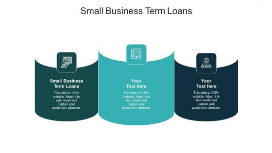 Small business term loans ppt powerpoint presentation gallery model cpb