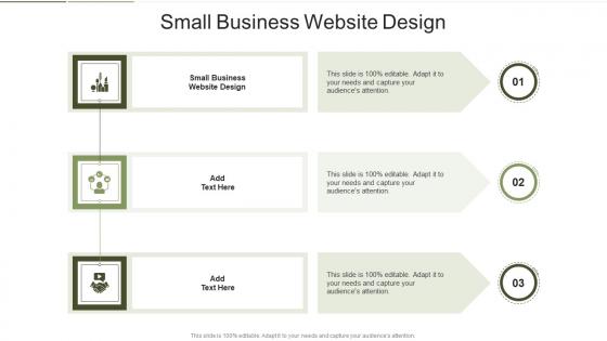 Small Business Website Design In Powerpoint And Google Slides Cpb