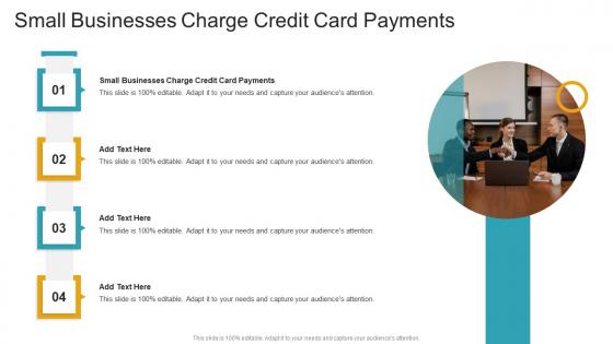Small Businesses Charge Credit Card Payments In Powerpoint And Google Slides Cpb