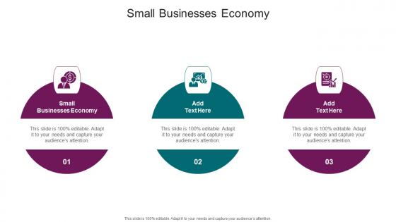 Small Businesses Economy In Powerpoint And Google Slides Cpb