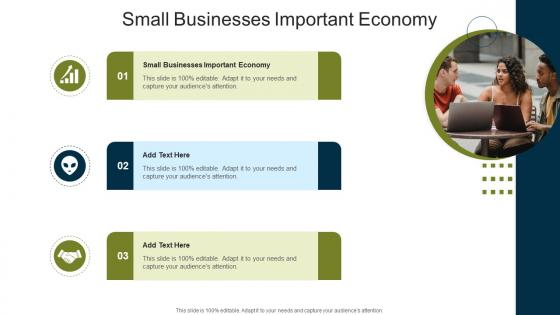 Small Businesses Important Economy In Powerpoint And Google Slides Cpb